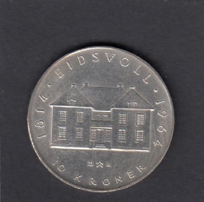 Beschrijving: 10 Kroner CONSTITUTION